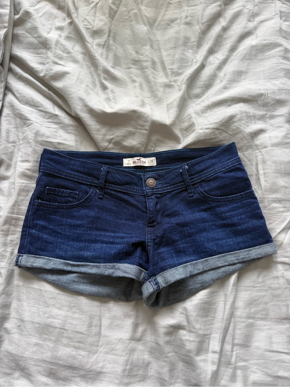 Hollister Lowrise Mini Micro Shorts